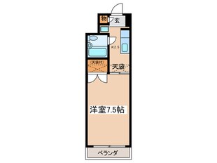 東邦ハイツの物件間取画像